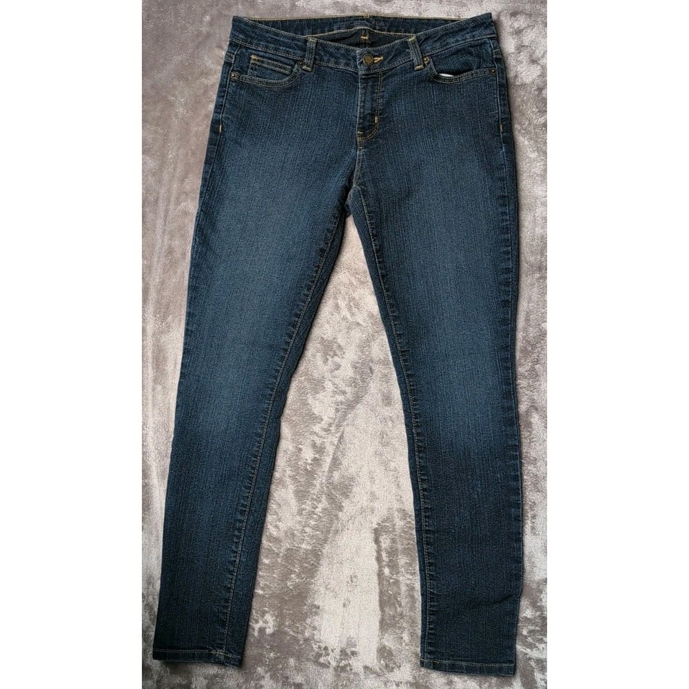 Michael Kors Jeans Women's Size 8 Skinny Dark Wash Blue Denim Stretch QF59173004